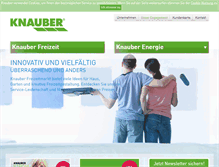 Tablet Screenshot of knauber.de
